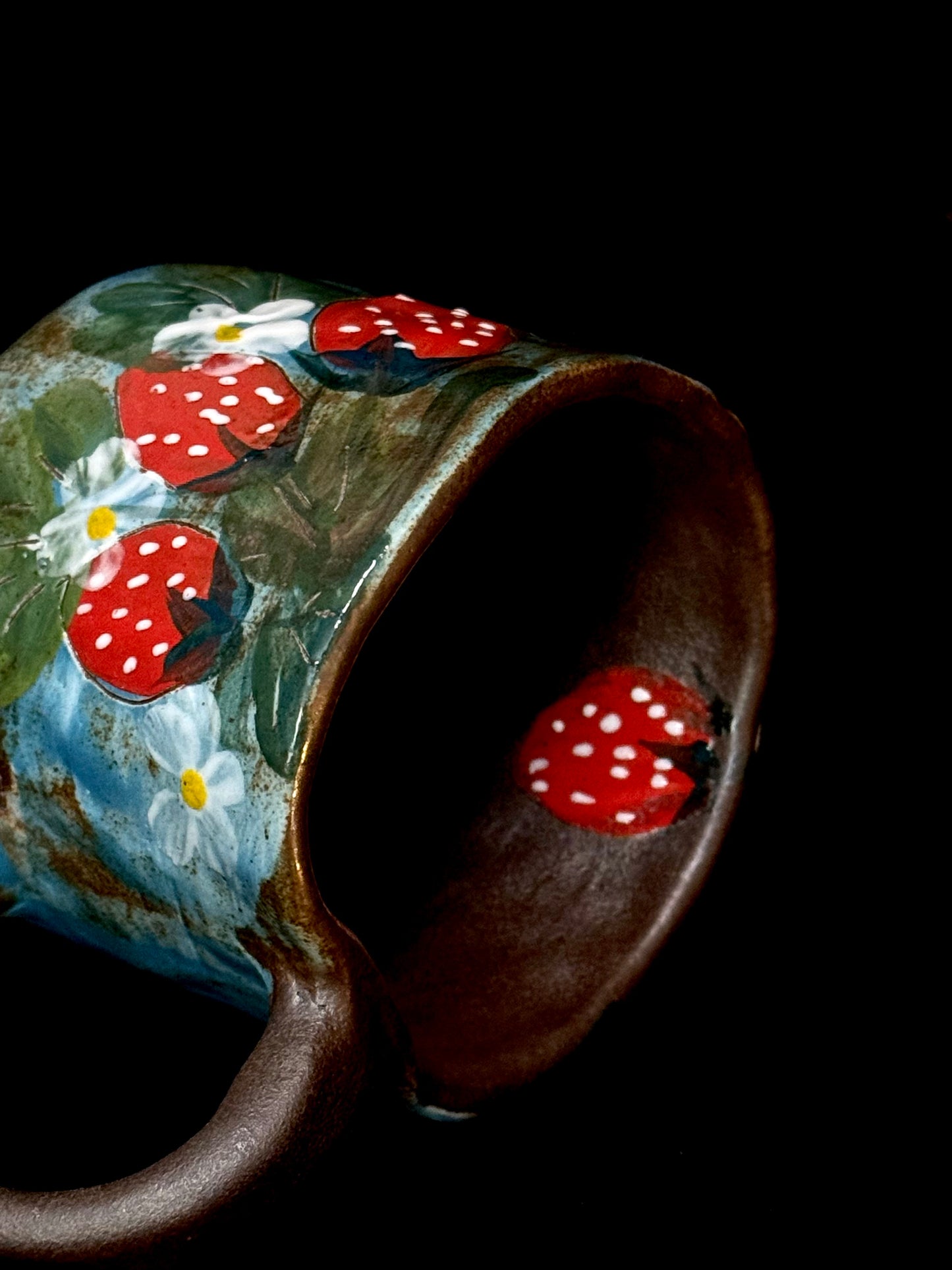 Wild Berry Grove Short Mug