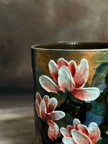 Twilight Magnolia Blossom Mug