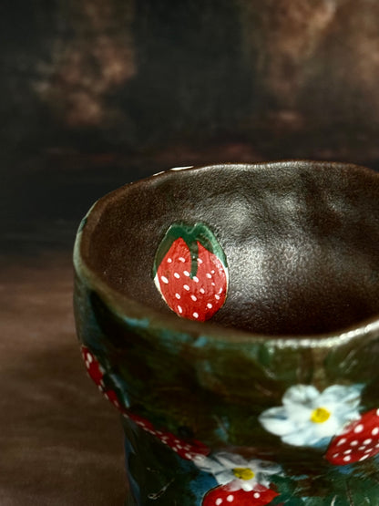 Wild Berry Grove Irregular Mug