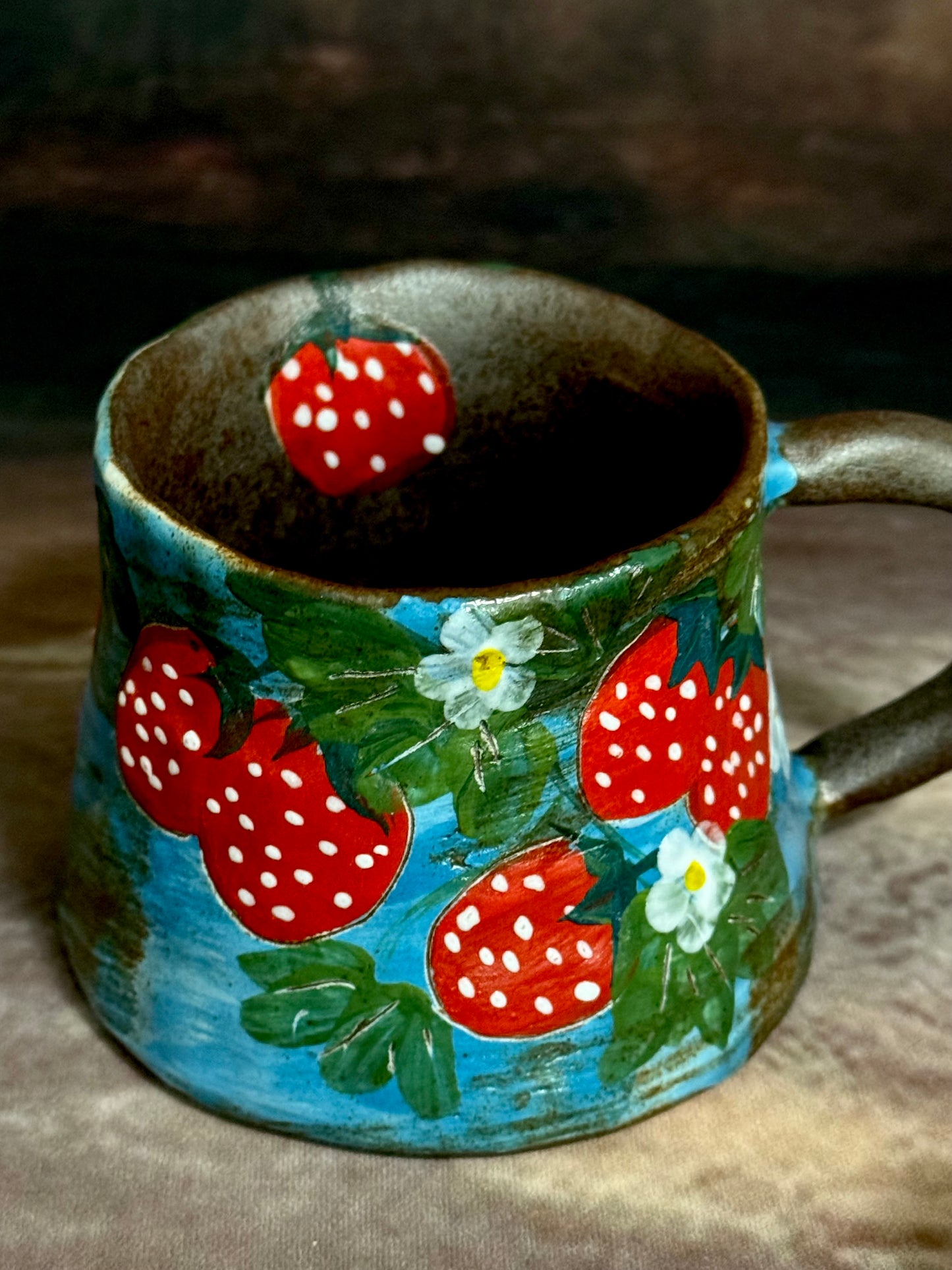 Wild Berry Grove Chubby Mug