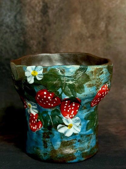 Wild Berry Grove Irregular Mug