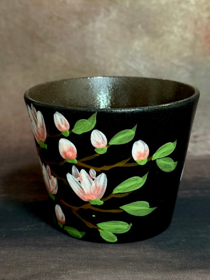 Night Shade & Pink Magnolia Hand Cup