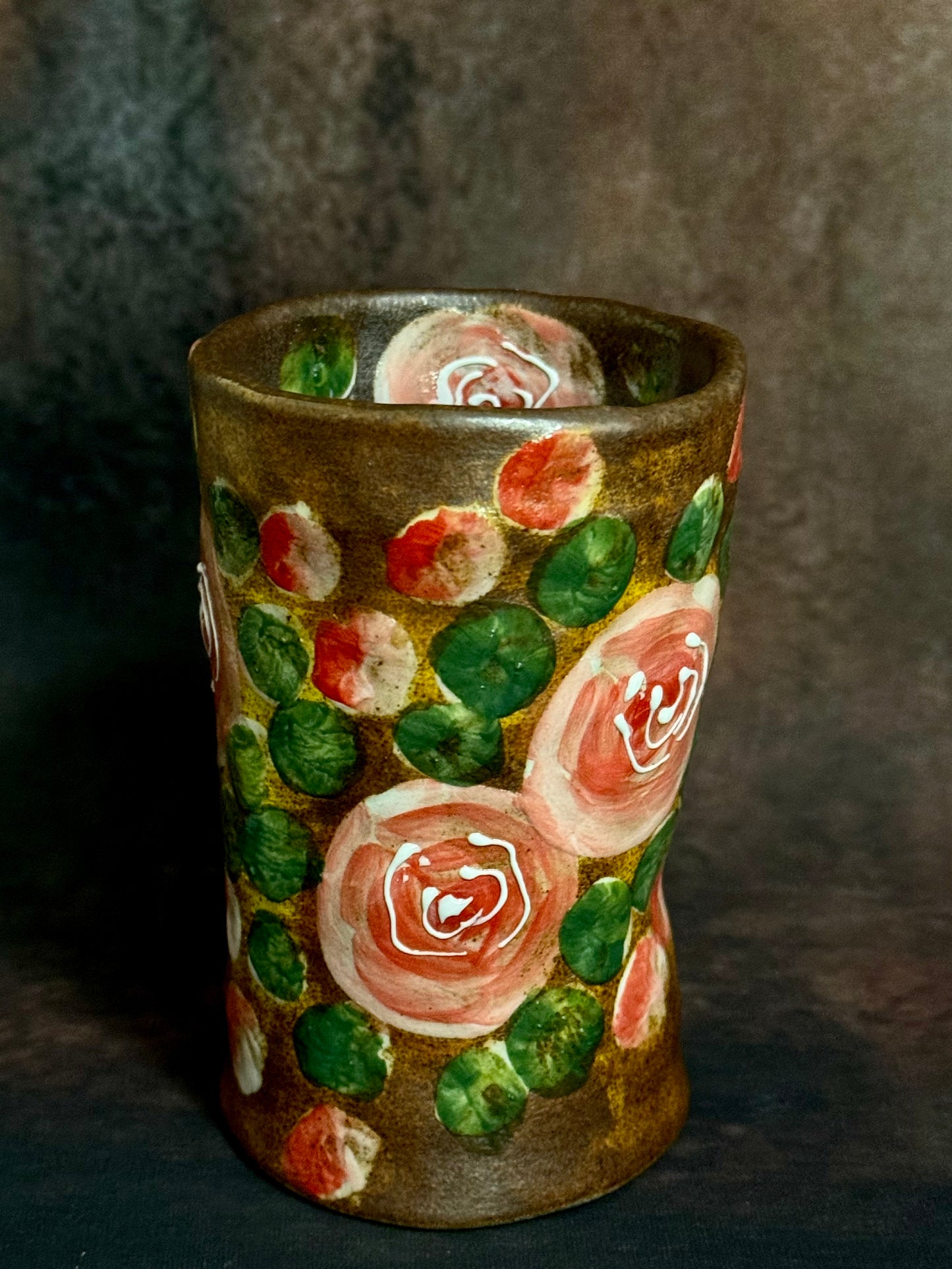 Country Wild & Pink Rose Hand Cup