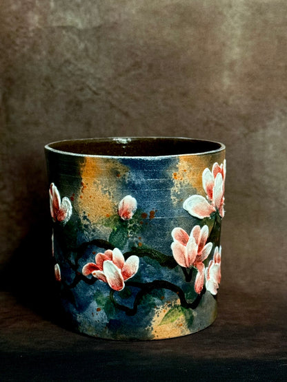 Twilight Magnolia Blossom Mug
