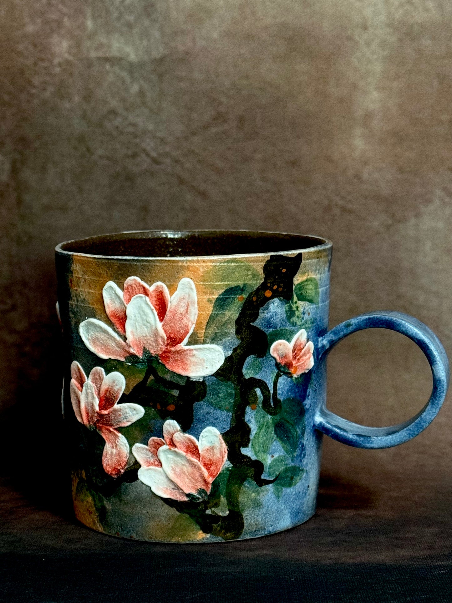 Twilight Magnolia Blossom Mug