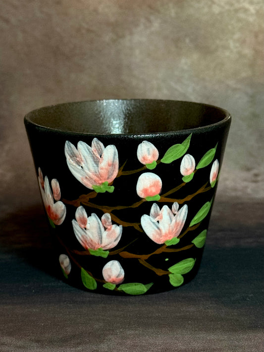 Night Shade & Pink Magnolia Hand Cup