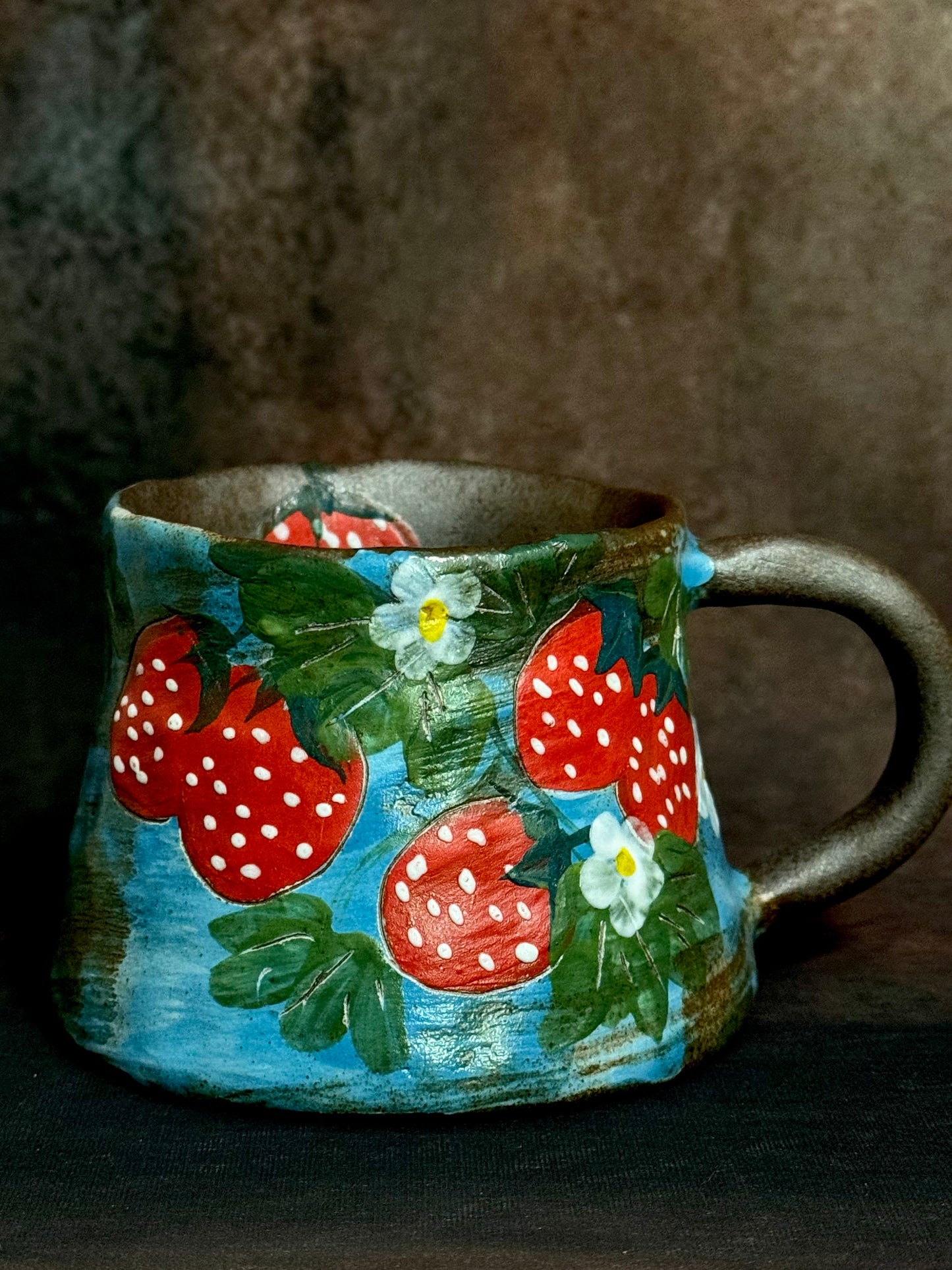 Wild Berry Grove Chubby Mug