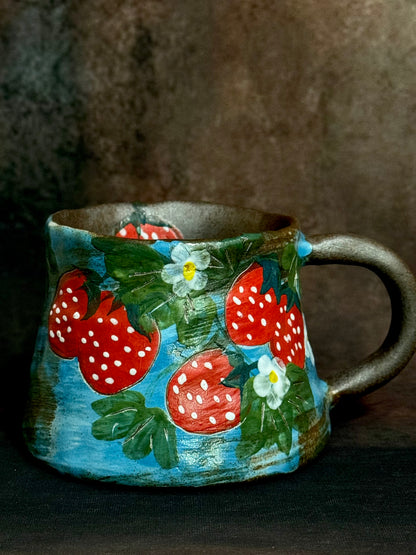 Wild Berry Grove Chubby Mug