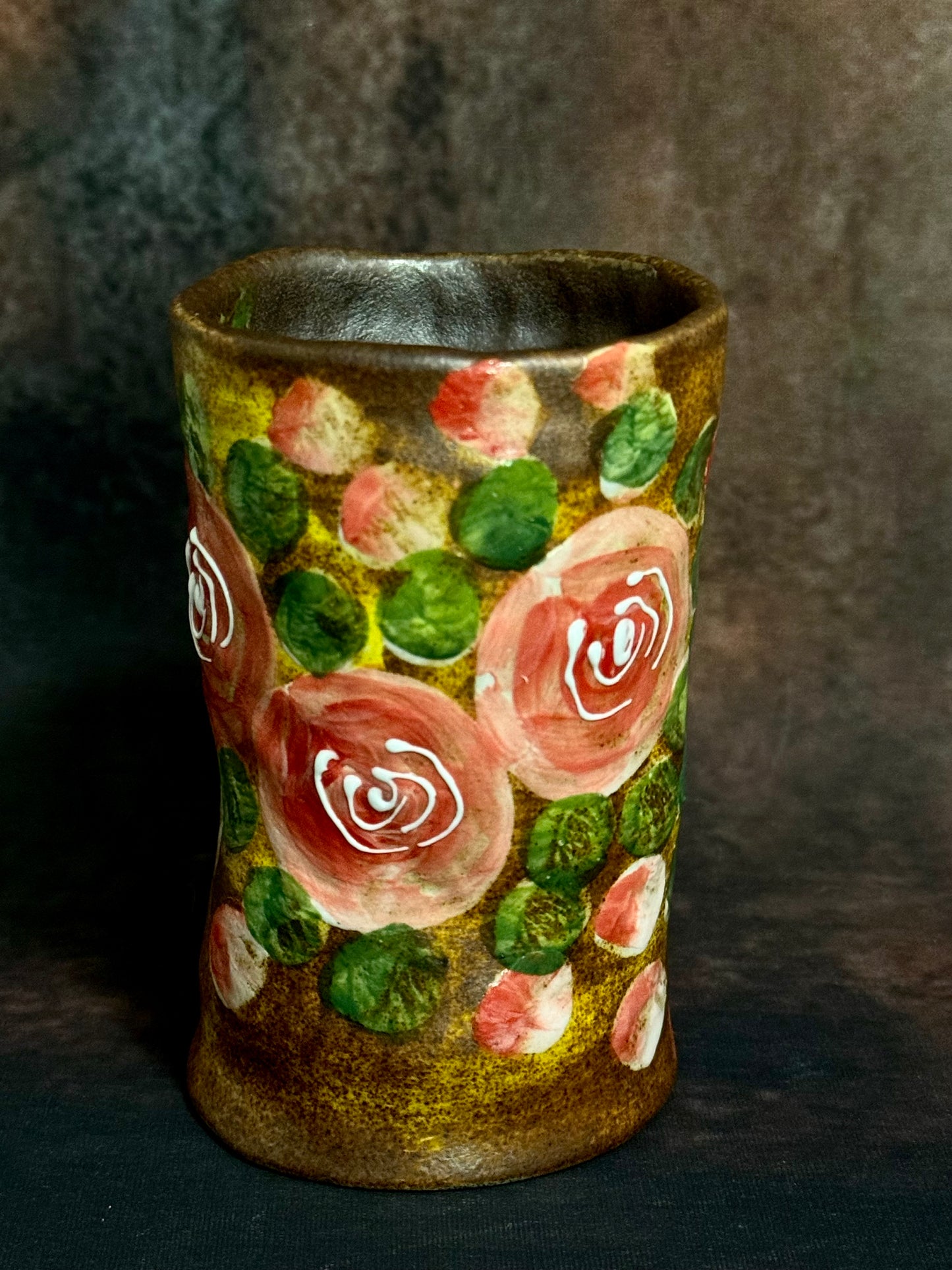 Country Wild & Pink Rose Hand Cup