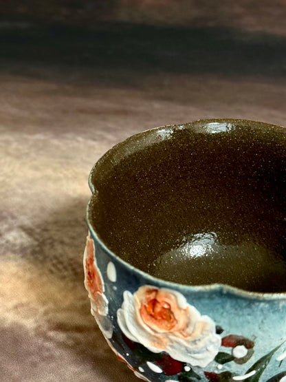 Starry Wild & Apricot Rose Handheld Cup