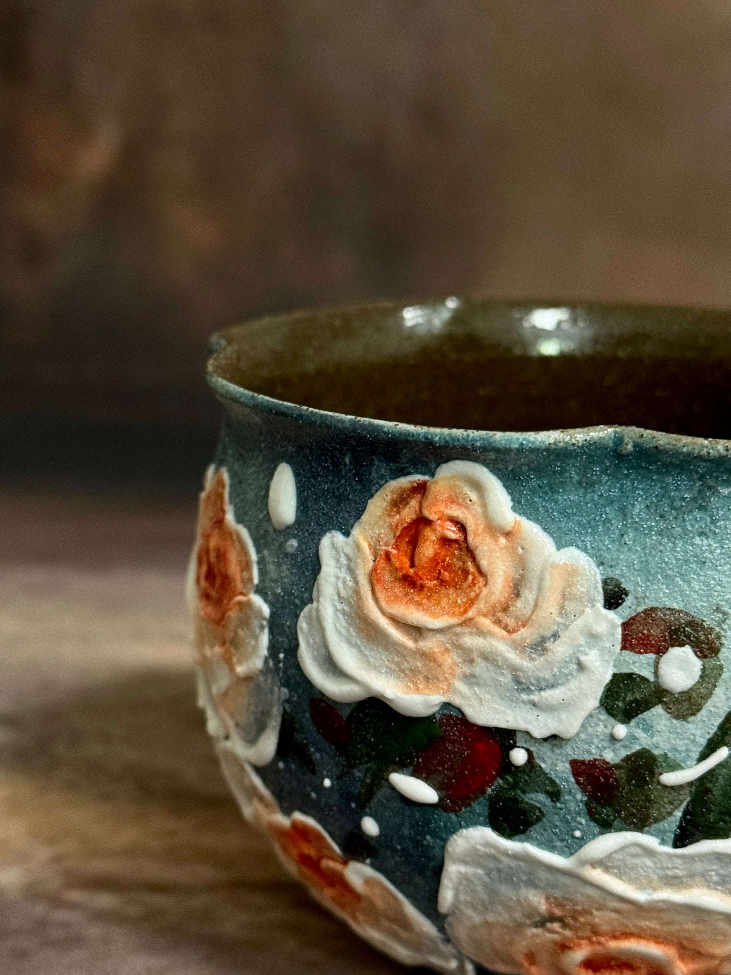 Starry Wild & Apricot Rose Handheld Cup