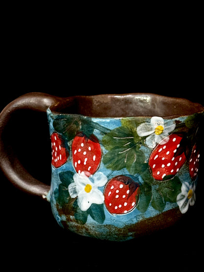 Wild Berry Grove Short Mug