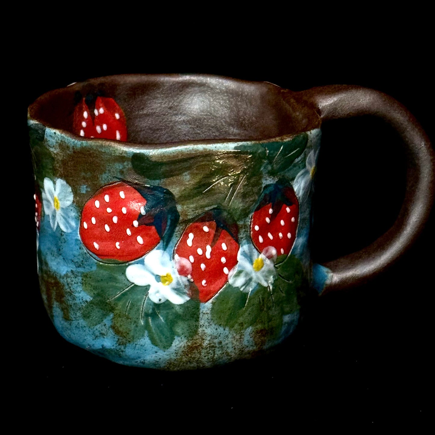 Wild Berry Grove Short Mug