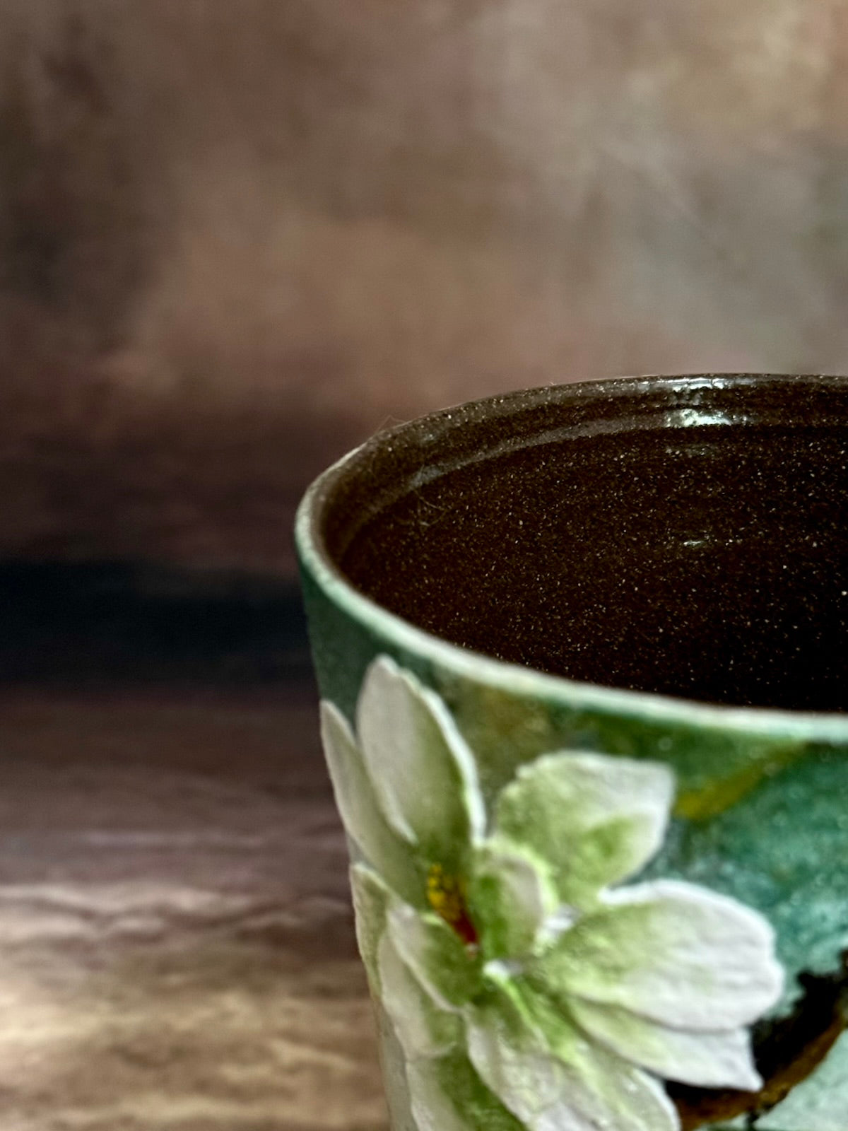 Jade Haze & Magnolia Mug – The Poetic Kiln