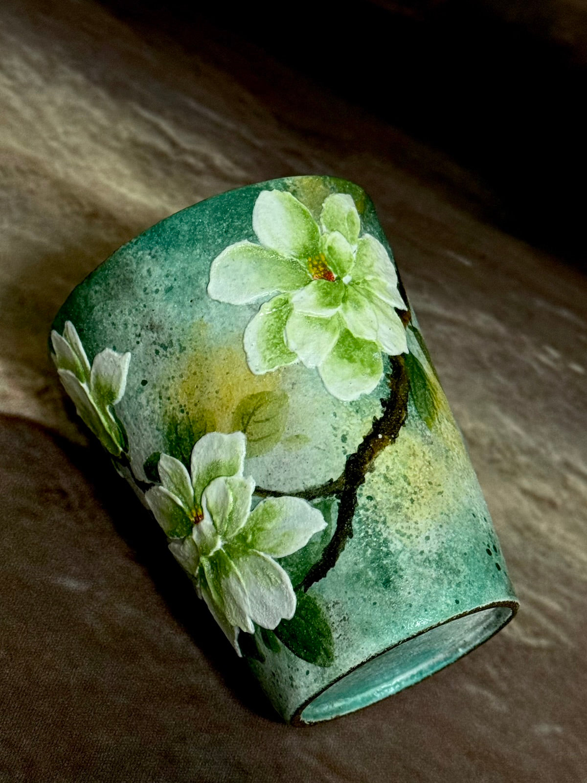 Jade Haze & Magnolia Mug