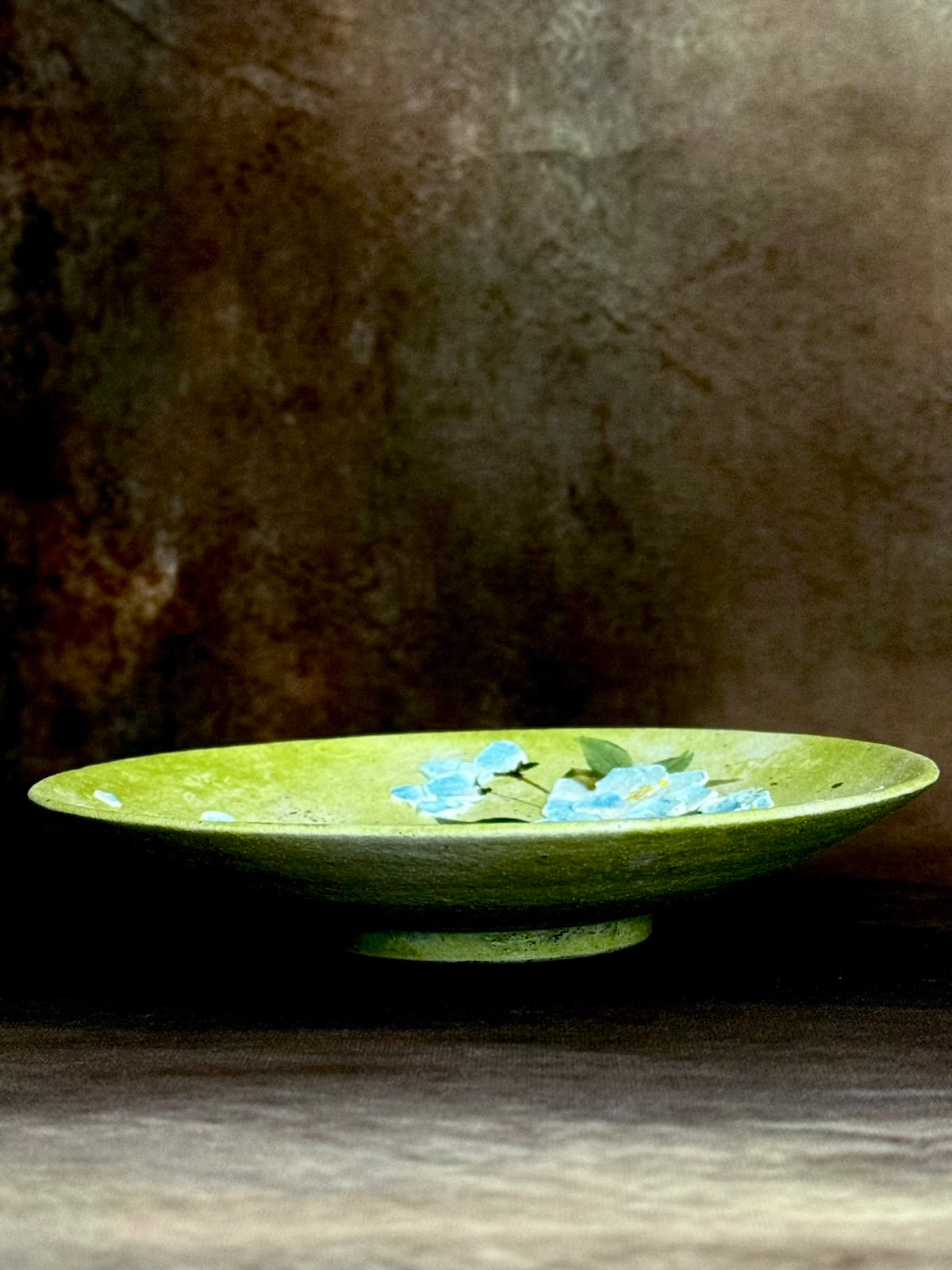 Nordic Myosotis Round Plate